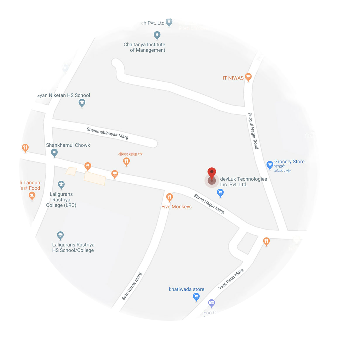 devLuk Technologies Inc Austrailia Map